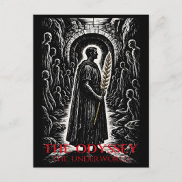 Cartão Postal De Festividades Golden Bough in Hades