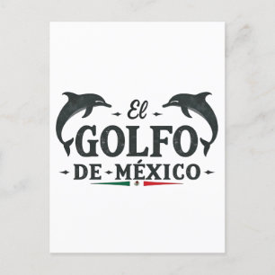 Cartão Postal De Festividades Golfo Americano do México