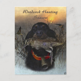 Cartão Postal De Festividades Gordon Setter