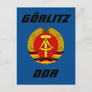 Cartão Postal De Festividades Gorlitz, Deutsche Demokratische Republik DDR