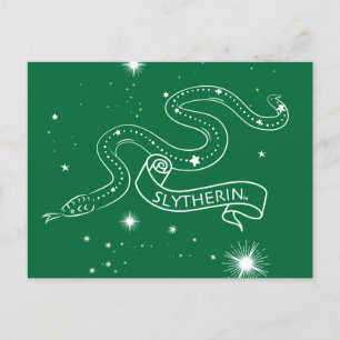 Cartão Postal De Festividades Gráfico de constelação SLYTHERIN™