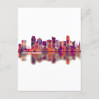 Grand Rapids Michigan Skyline