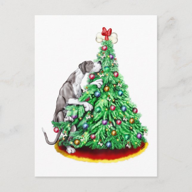 Cartão Postal De Festividades Grande Dia de Chegada ao Natal Mantém UC (Frente)