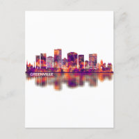 Greenville Carolina do Sul Skyline