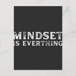 Cartão Postal De Festividades Growth Mindset Empreendedor Malhação de Professore