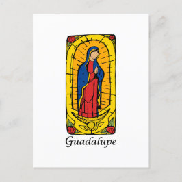 Cartão Postal De Festividades Guadalupe