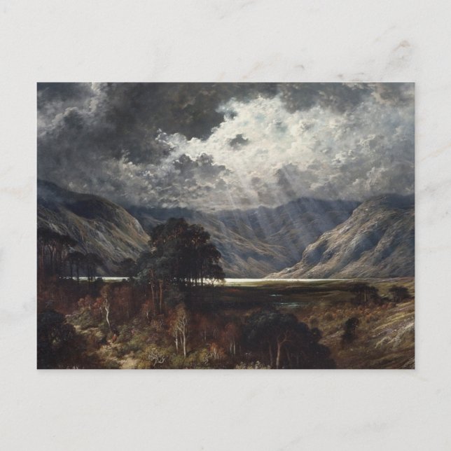 Cartão Postal De Festividades Gustave Dore - Loch Lomond (Frente)