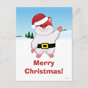 Cartão Postal De Festividades Hamster