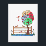 Cartão Postal De Festividades Hang Your Heart<br><div class="desc">custom</div>