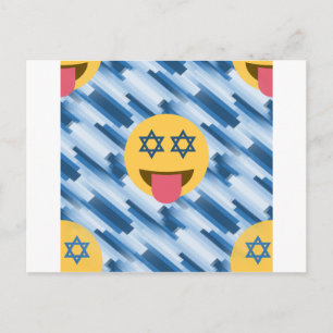 Cartão Postal De Festividades hanukkah chanukkah emoji