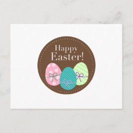 Cartão Postal De Festividades Happy Easter