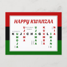 Happy Kwanzaa Crossword