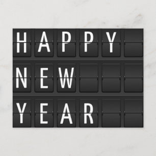 Cartão Postal De Festividades happy new year