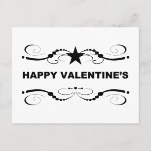 Cartão Postal De Festividades happy valentines