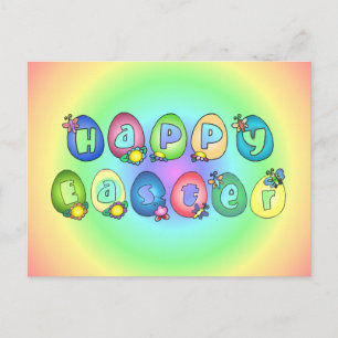 Cartão Postal De Festividades happyeaster3