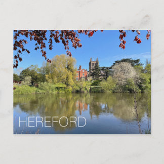 Cartão Postal De Festividades Hereford