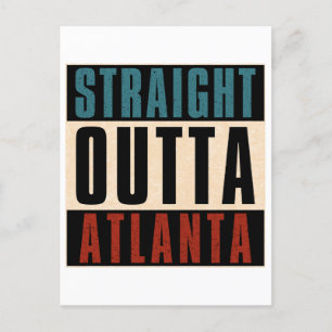 Cartão Postal De Festividades Hetero fora de Atlanta Georgia GA