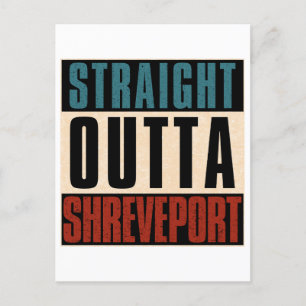 Cartão Postal De Festividades Hetero Outta Shreveport Louisiana