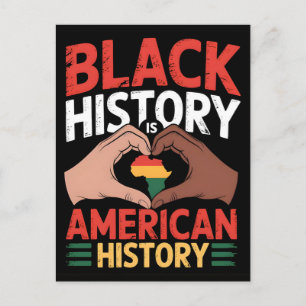 Cartão Postal De Festividades História Negra é História Americana 2026