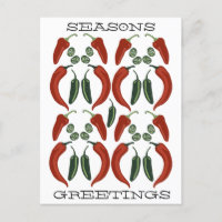 HOT & SPICY Jalapeño Chile Peppers Arte Padrão