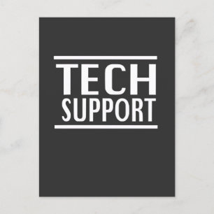 Cartão Postal De Festividades Humor de Trump do Governo de Suporte Técnico