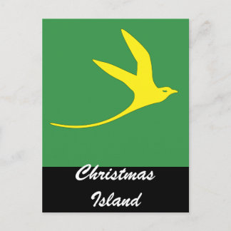 Cartão Postal De Festividades Ilha do Natal