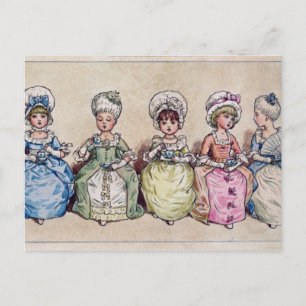 Cartão Postal De Festividades Illustration for 'St. Valentines Day', 1914