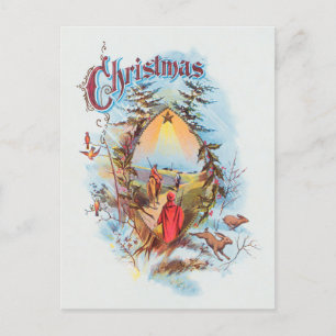 Cartão Postal De Festividades Ilustração da Magia Bíblica