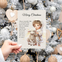 Ilustração De Bebê Jesus E Lambe