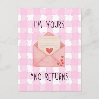 Cartão Postal De Festividades I'm Yours