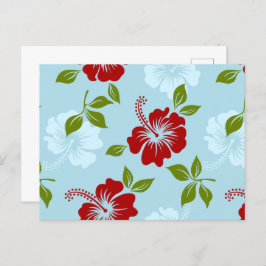 Cartão Postal De Festividades Impressão havaiano