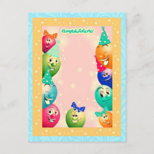 Cartão Postal De Festividades inchou