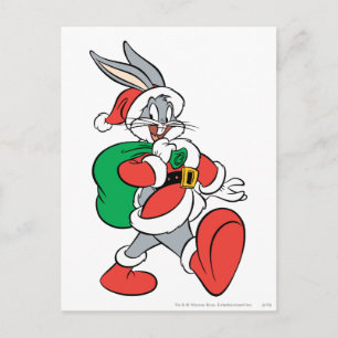 Cartão Postal De Festividades INSETOS BUNNY™ Papais noeis