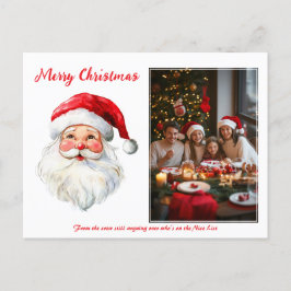 Cartão Postal De Festividades Instantâneo de papais noeis