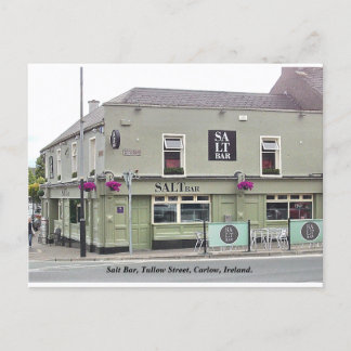 Cartão Postal De Festividades Irish Pub, Salt Bar, Tullow Rua. Carlow, Irlanda.