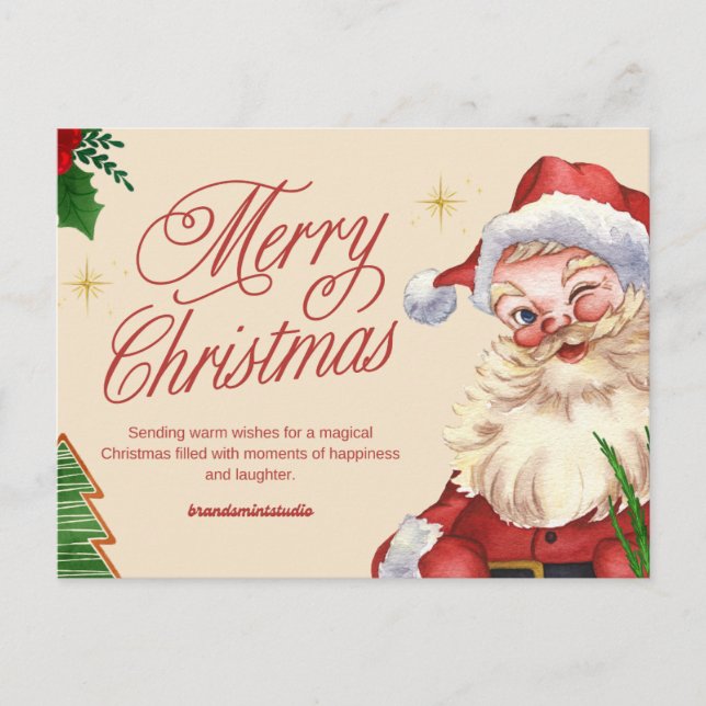 Cartão Postal De Festividades Jacket (Frente)