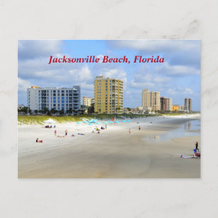 Cartão Postal De Festividades Jacksonville Beach Florida