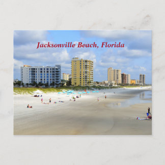 Cartão Postal De Festividades Jacksonville Beach Florida