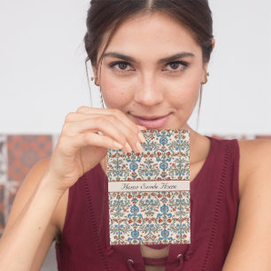 Cartão Postal De Festividades Jardim Norueguês, personalizado