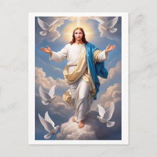 Cartão Postal De Festividades Jesus Christ