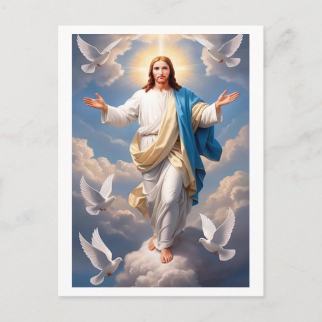 Cartão Postal De Festividades Jesus Christ (Frente)