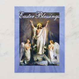 Cartão Postal De Festividades Jesus Cristo é Risen, ressurreição da Páscoa