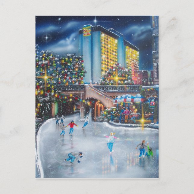 Cartão Postal De Festividades Joseph-Palacial Natal-San Antonio (Frente)