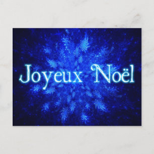 Cartão Postal De Festividades Joyeux Noё l - Snowburst