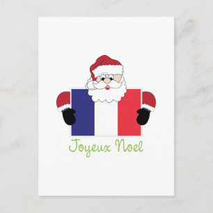 Cartão Postal De Festividades Joyeux Noel