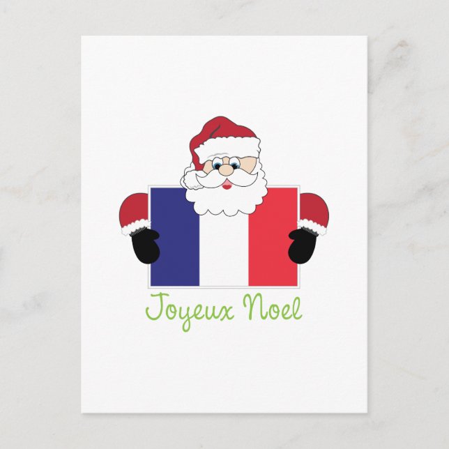 Cartão Postal De Festividades Joyeux Noel (Frente)
