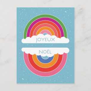 Cartão Postal De Festividades Joyeux Noël