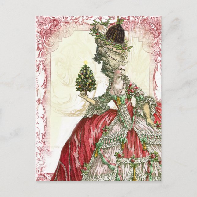 Cartão Postal De Festividades Joyuex Noel (Frente)