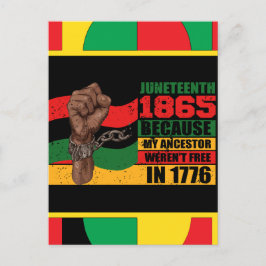 Cartão Postal De Festividades Juntede 19 de junho de 1865 rainhas negras melanin