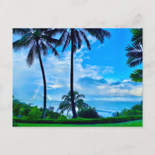 Cartão Postal De Festividades Kauai Saudações